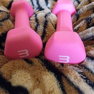 3 lbs dumbbells